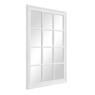Brandon Distressed Mirror - Soft white