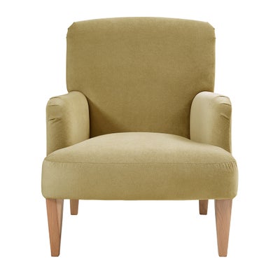 Evelyn - Armchair - Ochre - Classic Velvet