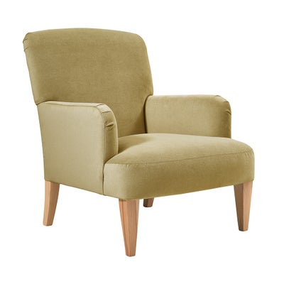 Evelyn - Armchair - Ochre - Classic Velvet