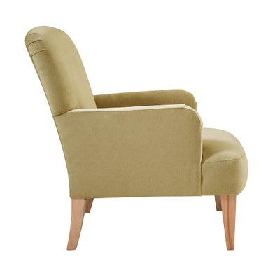 Evelyn - Armchair - Ochre - Classic Velvet