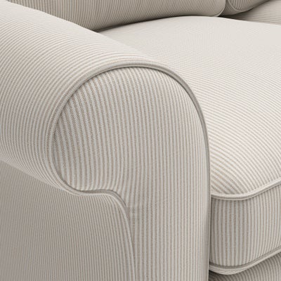 2 Seater - Natural - Broadway Stripe