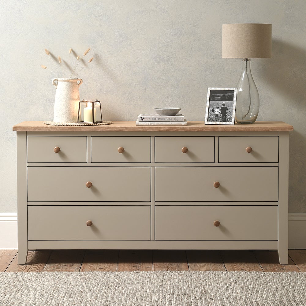 Chester Limestone 8 Drawer Chest