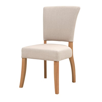 Upholstered Dining Chair - Stone