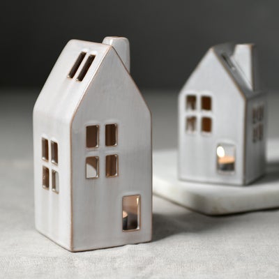 Stoneware Village House Large