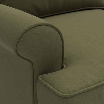 Armchair - Forest Green - House Linen Mix