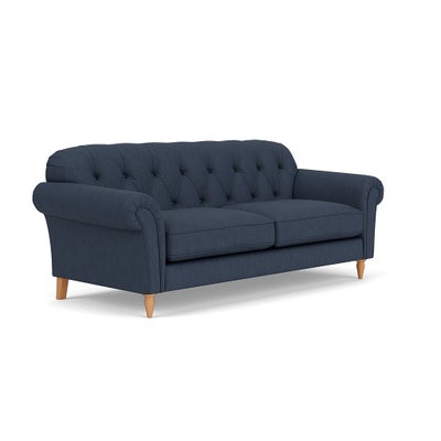 4 Seater - Indigo - Luxury Italian Linen