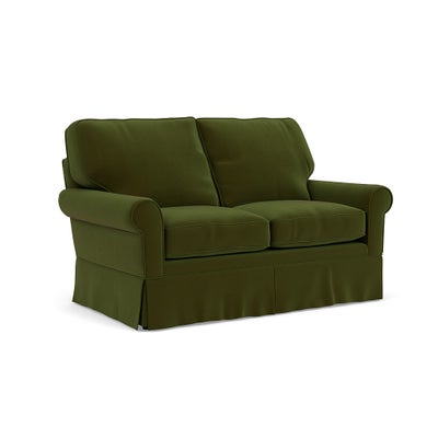 Large 2 Seater - Forest Green - Matt Velvet