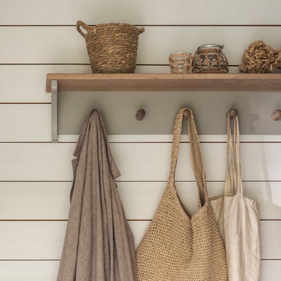 5 Coat Peg Shelf (96cm)