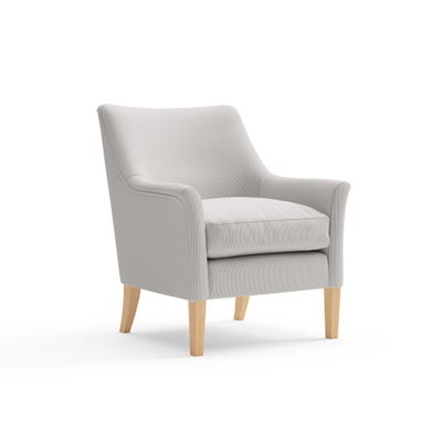 Armchair - Grey - Broadway Stripe