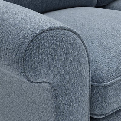 3 Seater - Indigo - Rustic Weave