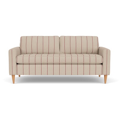 3 Seater - Raspberry - Compton Stripe
