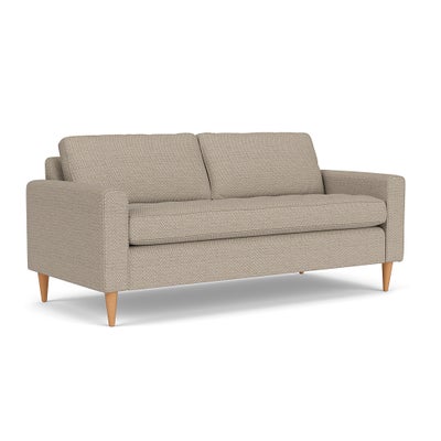 3 Seater - Natural - Herringbone Weave