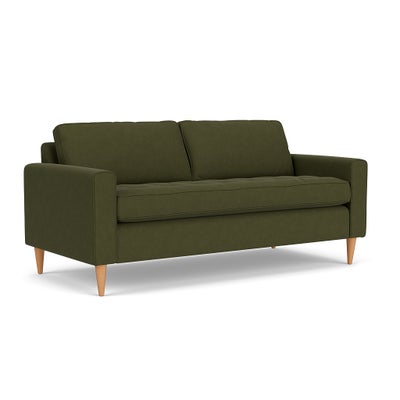 3 Seater - Forest Green - House Linen Mix