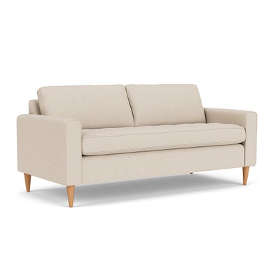 3 Seater - Lily White - House Linen Mix