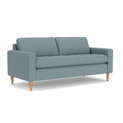 3 Seater - Sky blue - House Linen Mix