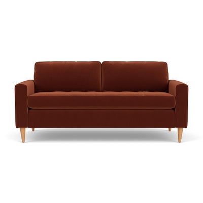 3 Seater - Brick - Matt Velvet