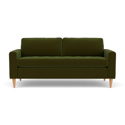 3 Seater - Forest Green - Matt Velvet