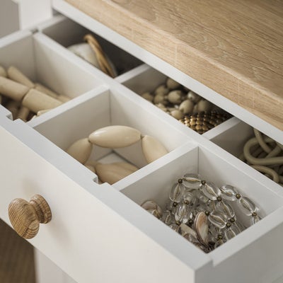 Double Pedestal Dressing Table