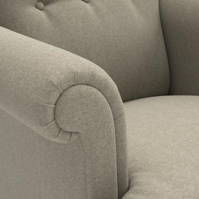 Armchair - Mid Grey - House Linen Mix