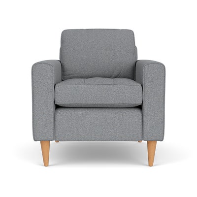 Armchair - Blue Marl - House Weave