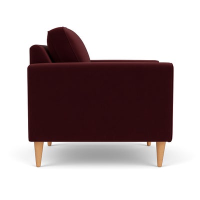 Armchair - Dark Rosehip - Matt Velvet
