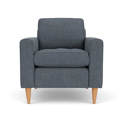 Armchair - Indigo - Rustic Weave