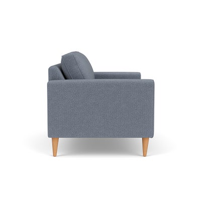 2 Seater - Navy - Eco Herringbone