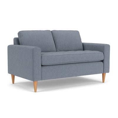 2 Seater - Navy - Eco Herringbone
