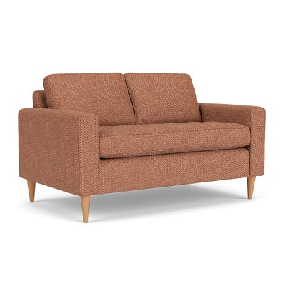 2 Seater - Brick - Herringbone Weave