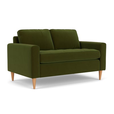 2 Seater - Forest Green - Matt Velvet