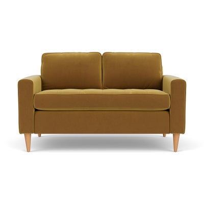 2 Seater - Mustard - Matt Velvet