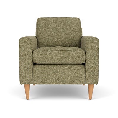 Armchair - Sage - Aquaclean Oxford
