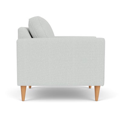 Armchair - Duck Egg - Broadway Stripe