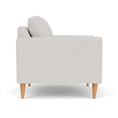 Armchair - Grey - Broadway Stripe