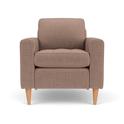 Armchair - Dusky Rose - Eco Chenille