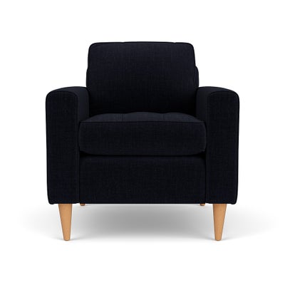 Armchair - Ink - Eco Chenille