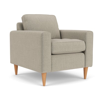 Armchair - Natural - Eco Chenille