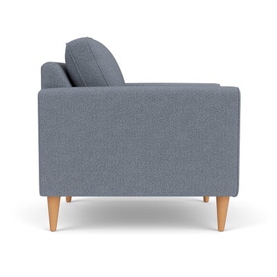 Armchair - Navy - Eco Herringbone