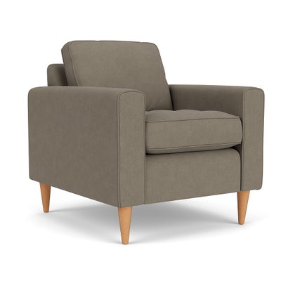 Armchair - Mid Grey - House Linen Mix