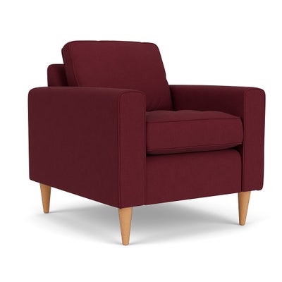 Armchair - Rosehip - House Linen Mix