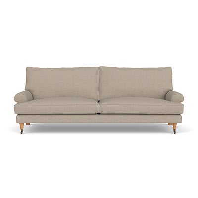 4 Seater - Natural - Herringbone Weave