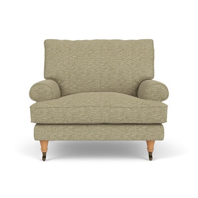 Armchair - Apple - Herringbone Weave