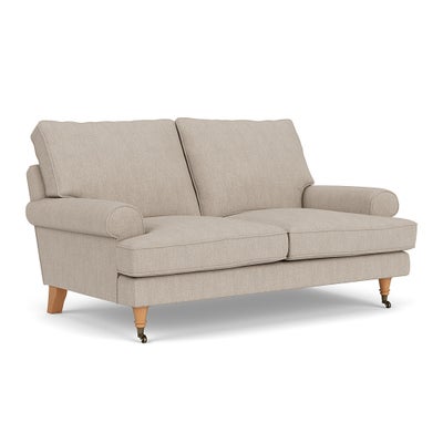 2 Seater - Natural - Luxury Italian Linen