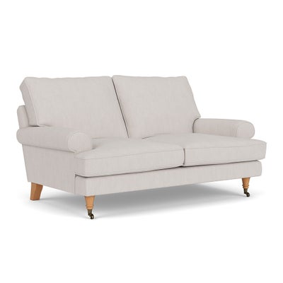 2 Seater - Soft White - Luxury Italian Linen