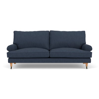 3 Seater - Indigo - Luxury Italian Linen