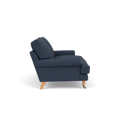 3 Seater - Indigo - Luxury Italian Linen