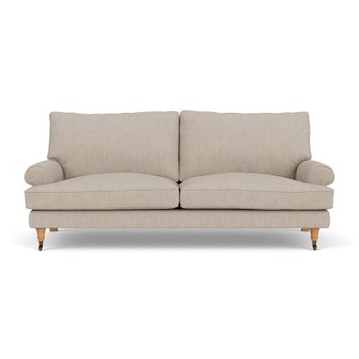 3 Seater - Natural - Luxury Italian Linen