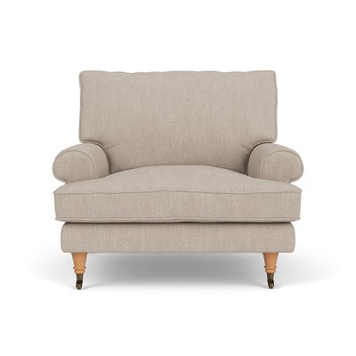Armchair - Natural - Luxury Italian Linen