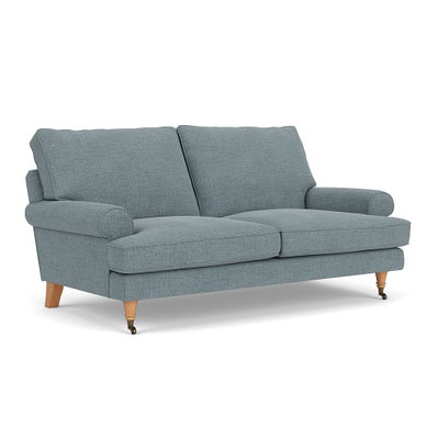 Large 2 Seater - Teal marl - Rustic weave