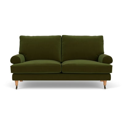 Large 2 Seater - Forest Green - Matt Velvet